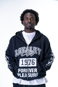 Hoddie Tribal Black "Club 76"