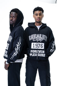 Hoddie Tribal Black "Club 76"