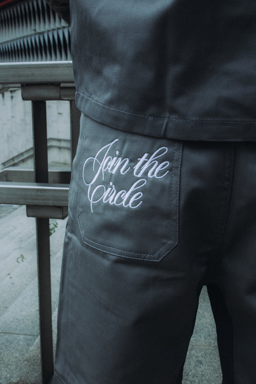 Pantalón Corto Gray "Join The Circle"