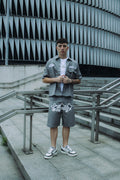 Pantalón Corto Gray "Join The Circle"