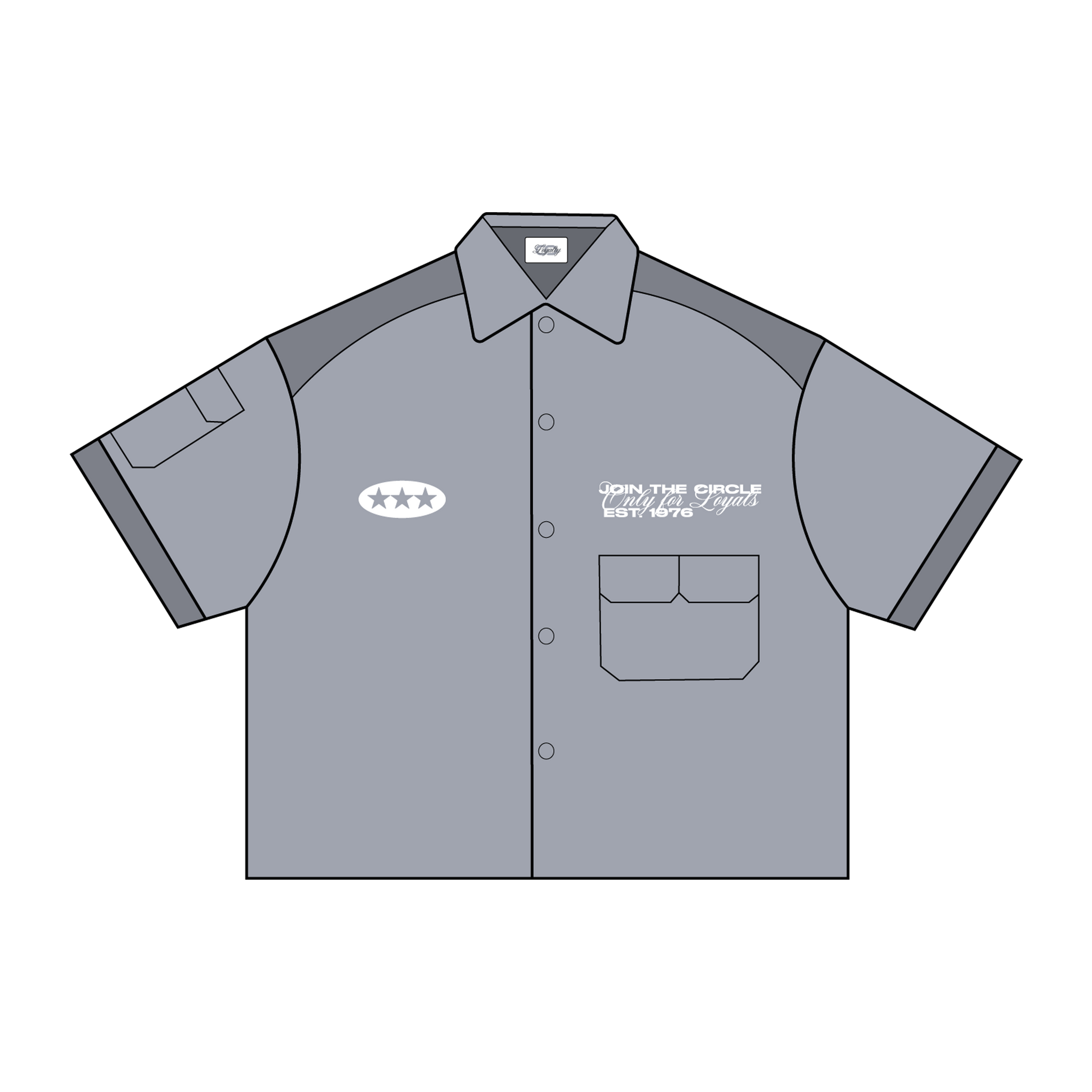 Outfit Gray "Join The Circle"